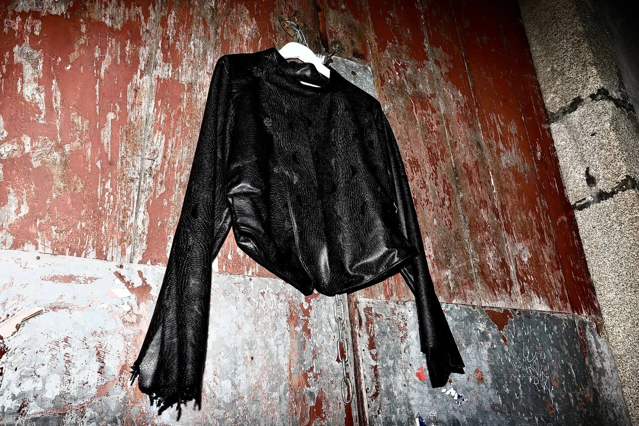 Leather Jacket «A Wounded Angel Defeated by the Loss of Faith», image 13